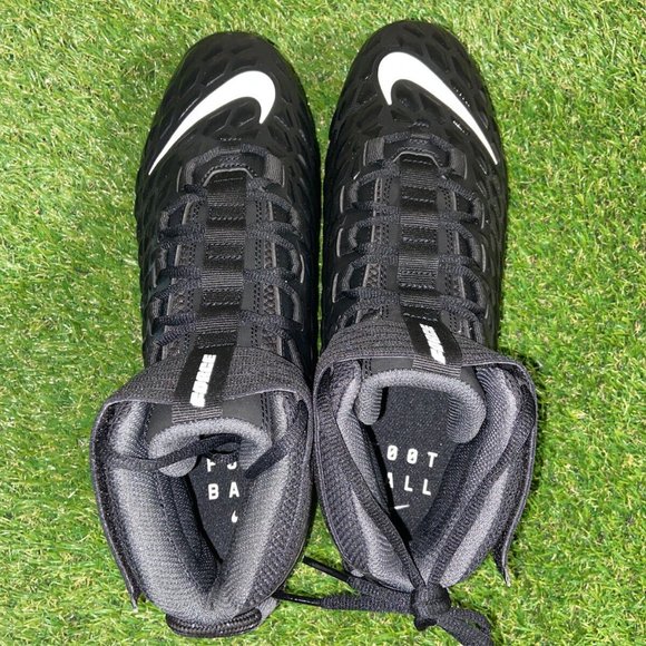 Nike Force Savage Pro 2 Black White Football Cleats AH4000-002 Men Size NEW - Picture 5 of 9